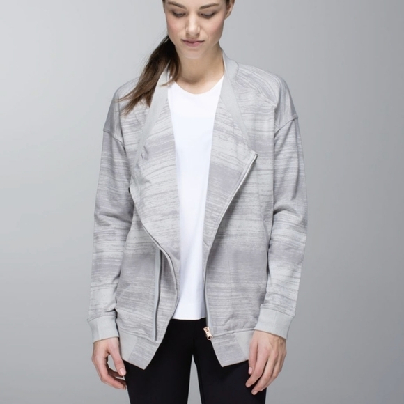 lululemon athletica Jackets & Blazers - Lululemon Mula Wrap Righteous Stripe Jacket